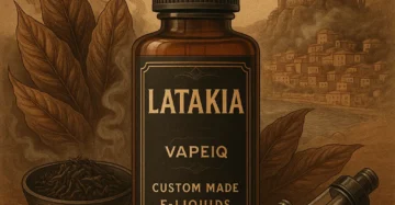 Latakia Tobacco E-Liquid – Rich, Smoky, Naturally Extracted