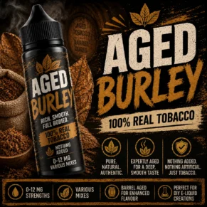 Aged Burley Tobacco - Real Tobacco E-liquid