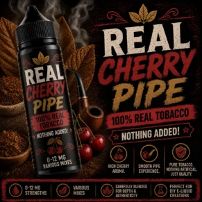 Cherry Pipe Tobacco - Real Tobacco E-liquid