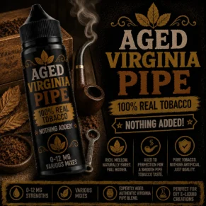 Aged Virginia Pipe Tobacco - Real Tobacco E-liquid