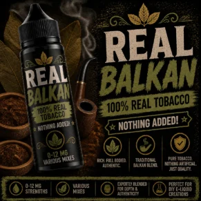 Balkan Tobacco E-liquid - Real Tobacco Extract Flavour