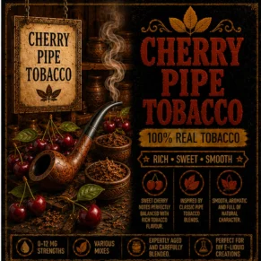 Cherry Pipe Tobacco - Real Tobacco E-liquid