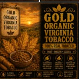 Gold Organic Virginia Tobacco - Real Tobacco E-liquid