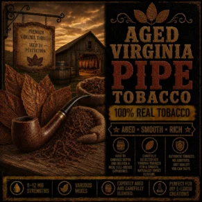 Aged Virginia Pipe Tobacco - Real Tobacco E-liquid