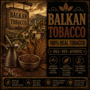 Balkan Tobacco E-liquid - Real Tobacco Extract Flavour