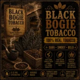 Black Bogie Tobacco E-liquid - Real Tobacco Extract Flavour