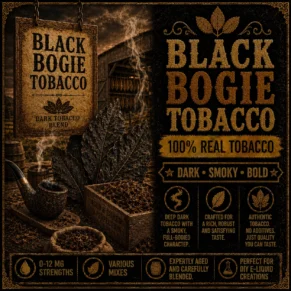Black Bogie Tobacco E-liquid - Real Tobacco Extract Flavour