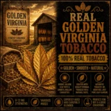 Real Golden Virginia Tobacco - Real Tobacco E-liquid Real Golden Virginia Tobacco - Real Tobacco E-liquid