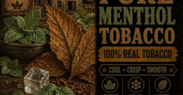 Pure Menthol Tobacco E-Liquid UK – Cool Fresh Menthol Tobacco Vape Juice