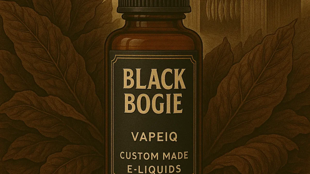 bogie roll tobacco Black Bogie Tobacco E-liquid
