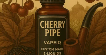 Cherry Pipe Tobacco E-liquid – Naturally Extracted Black Cavendish with Cherry Aroma