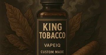 King of Tobacco E-Liquid – Premium Bold NET Tobacco Blend