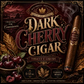 Dark Cherry Cigar Tobacco E-Liquid