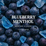 Blueberry Menthol E-liquid | Juicy Berry & Icy Cool Vape