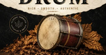 Drum Tobacco E-Liquid – Smooth Roll-Up Tobacco Flavour