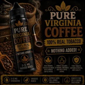 Pure Virginia Coffee Tobacco - Real Tobacco E-liquid