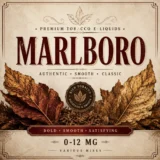 Marlboro Style Tobacco E-Liquid UK – Classic Cigarette Taste Vape Juice Marlboro Style Tobacco E-Liquid UK