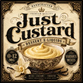 Just Custard E-Liquid – Smooth, Pure Custard Vape Juice