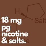 18 MG Nicotine Shots (PG SALTS)