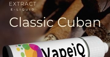 Classic Cigar Tobacco E-liquid - Custom Made