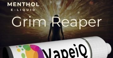 Grim Reaper Menthol E-liquid by VapeiQ