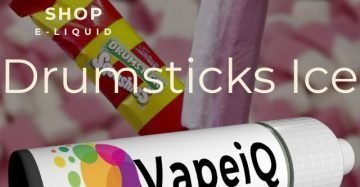 Drumsticks Ice Sweet Shop E-liquid by VapeiQ