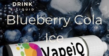 Blueberry Cola Ice Drink Flavour E-liquid by VapeiQ