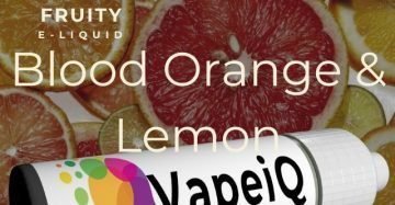 Blood Orange & Lemon Fruit Shortfill E-liquids by VapeiQ