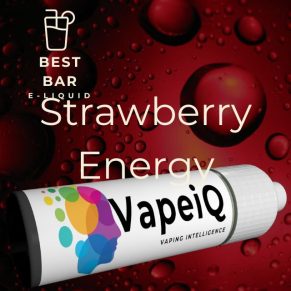 Strawberry Energy Nicotine Salts Bar/Crystal/Elf type E-liquid