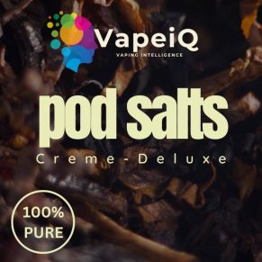 Creme-Deluxe 100% Tobacco Pod Salts