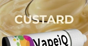 NEW! Just Custard Pudding E-liquid by VapeiQ