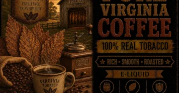 Pure Virginia Coffee Tobacco - Real Tobacco E-liquid
