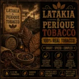 Latakia & Perique Tobacco - Real Tobacco E-liquid Latakia & Perique Tobacco - Real Tobacco E-liquid