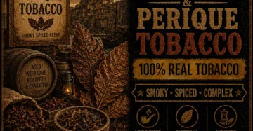 Latakia & Perique Tobacco - Real Tobacco E-liquid
