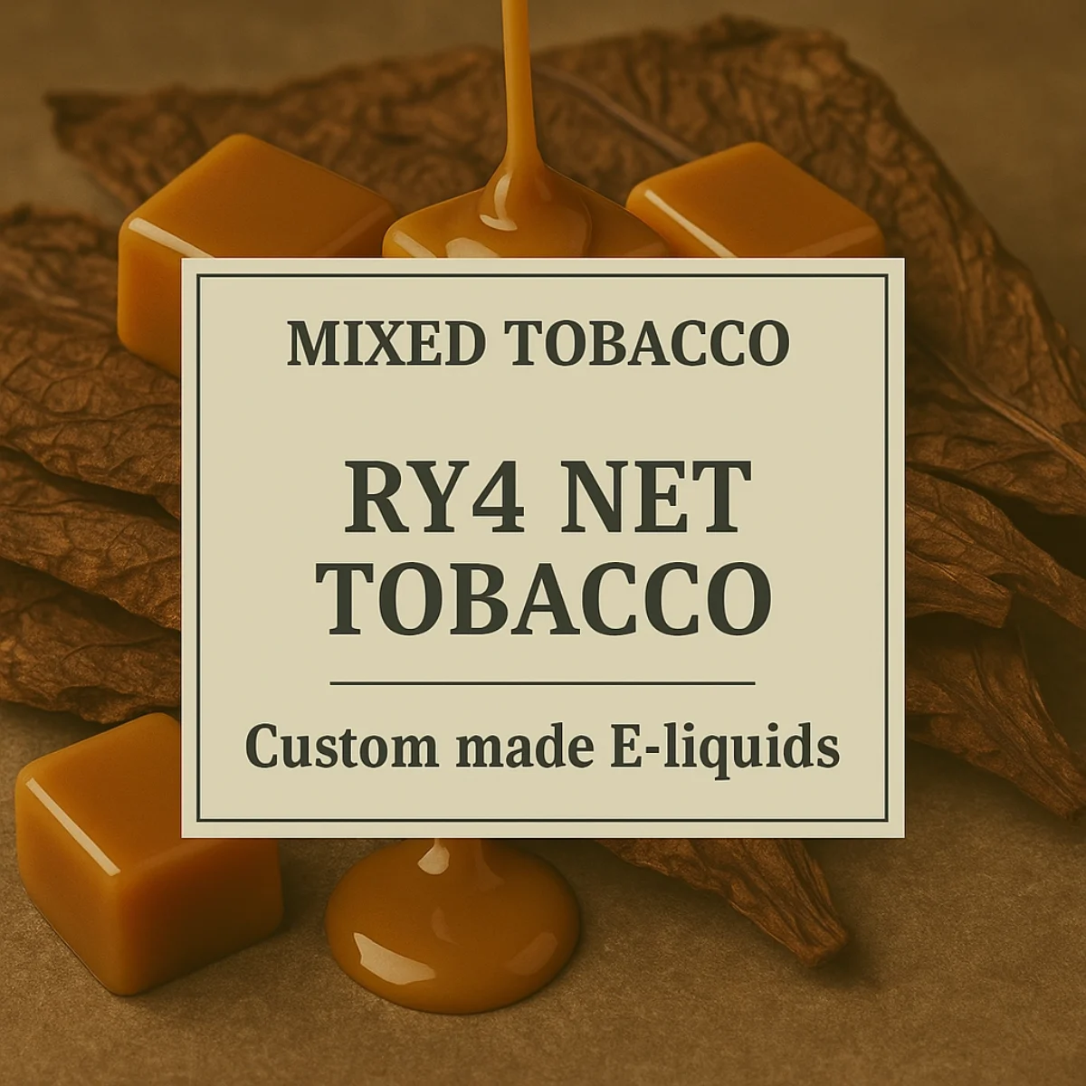 RY4 NET Tobacco E-liquid | Sweet Naturally Extracted Vape