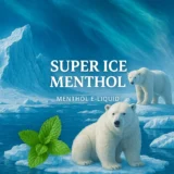Super Ice Menthol E-liquid | Extreme Cooling Vape Juice