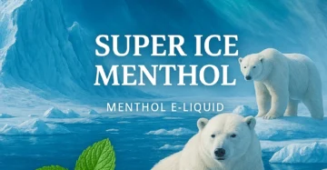 Super Ice Menthol E-liquid | Extreme Cooling Vape Juice – Custom Made