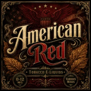 American Red Tobacco E-Liquid UK – Bold Full-Flavour Cigarette Style Vape Juice