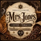 PRE ORDER: Mrs Jones - Coffee Tobacco E-liquid PRE ORDER: Mrs Jones - Coffee Tobacco E-liquid