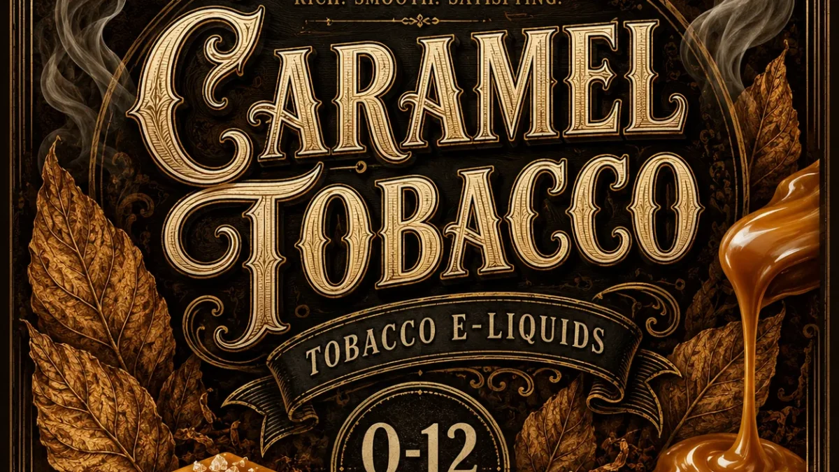 sweet caramel tobacco E-Liquids and that items are being created in safe manner Kinwood Kandles' caramel tobacco soy