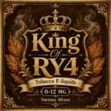 King of RY4 Tobacco E-Liquid UK – Ultimate Caramel Vanilla Tobacco Vape Juice