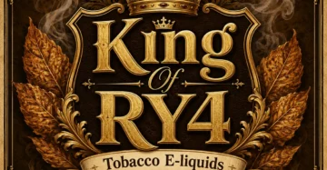 King of RY4 Tobacco E-Liquid UK – Ultimate Caramel Vanilla Tobacco Vape Juice