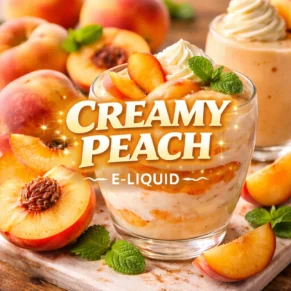 Creamy Peach E-liquid