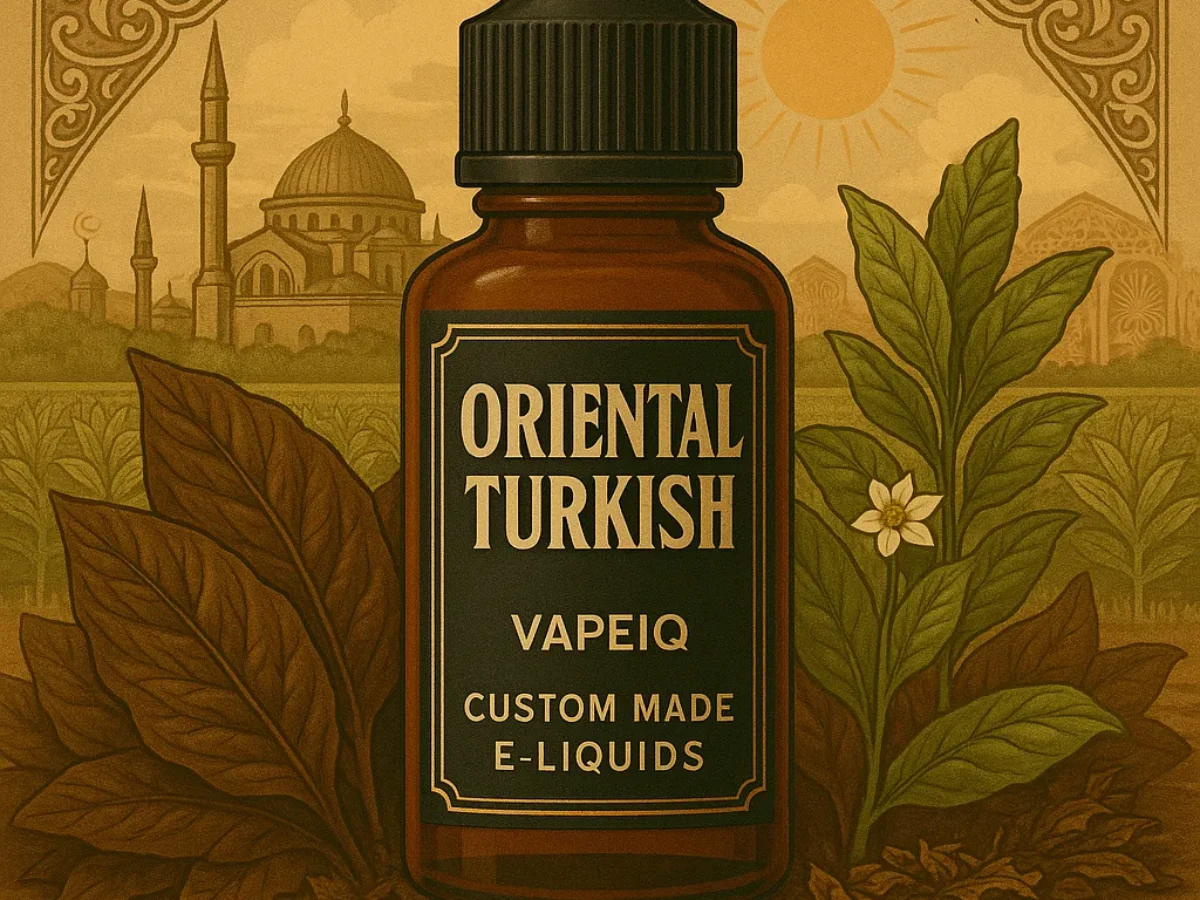 Oriental Turkish Tobacco E-Liquid | Aromatic NET Vape Juice  VapeIQ UK