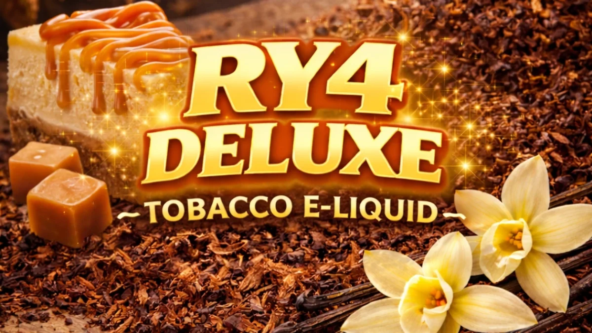 RY4 Deluxe Tobacco E-liquid | Cheesecake Tobacco Vape