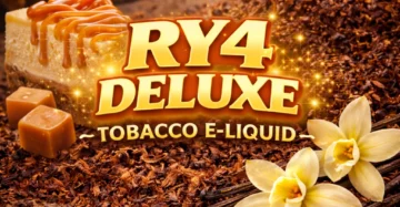RY4 Deluxe Tobacco E-Liquid UK – Premium Sweet Caramel Tobacco Vape Juice