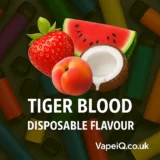 Tiger Blood Disposable Vape E-liquid by VapeiQ