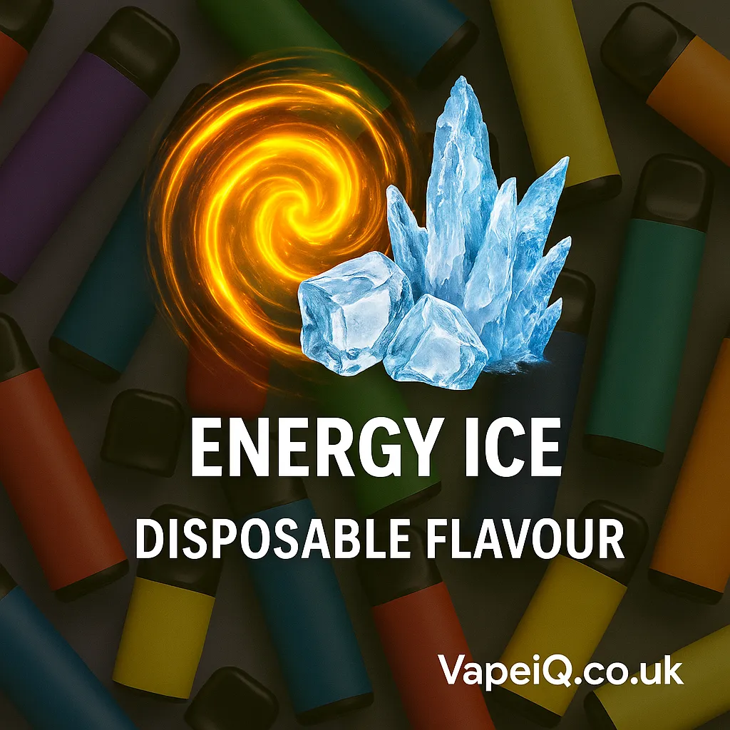 Energy Ice Disposable Vape E-liquid by VapeiQ Energy Ice Disposable Vape E-liquid by VapeiQ