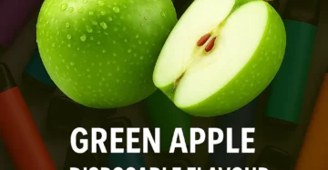 Green Apple Ice Disposable Vape E-liquid by VapeiQ