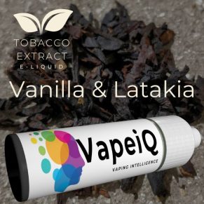 Vanilla Tobacco & Latakia E-liquid
